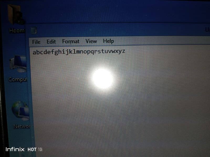 Core 2 Do laptop window 8 spotted condition 10/6 3