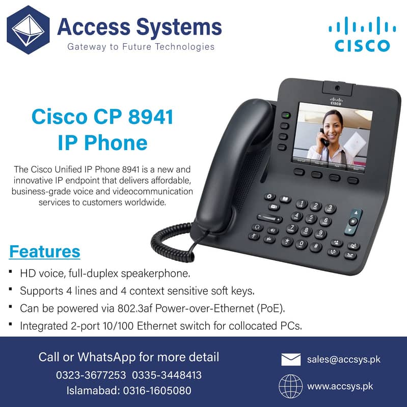 Sip IP Phones Yealink T20P | T26P | Voip| Polycom VVX250 VVX350 VVX450 17