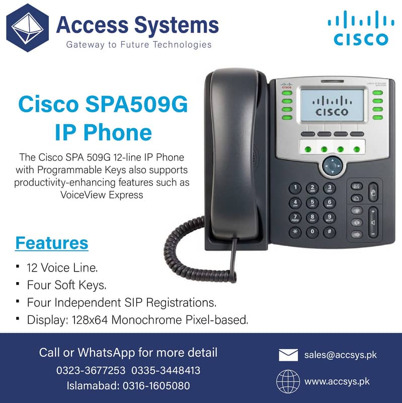 Sip IP Phones Yealink T20P | T26P | Voip| Polycom VVX250 VVX350 VVX450 4