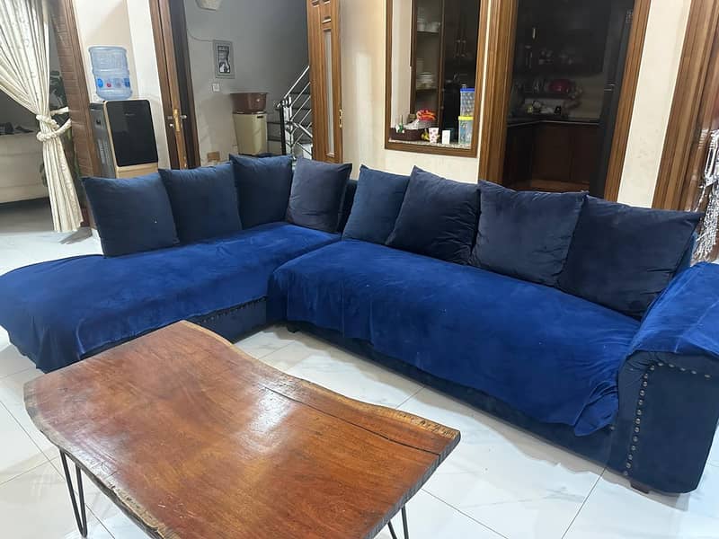 L shaped sofa set 1