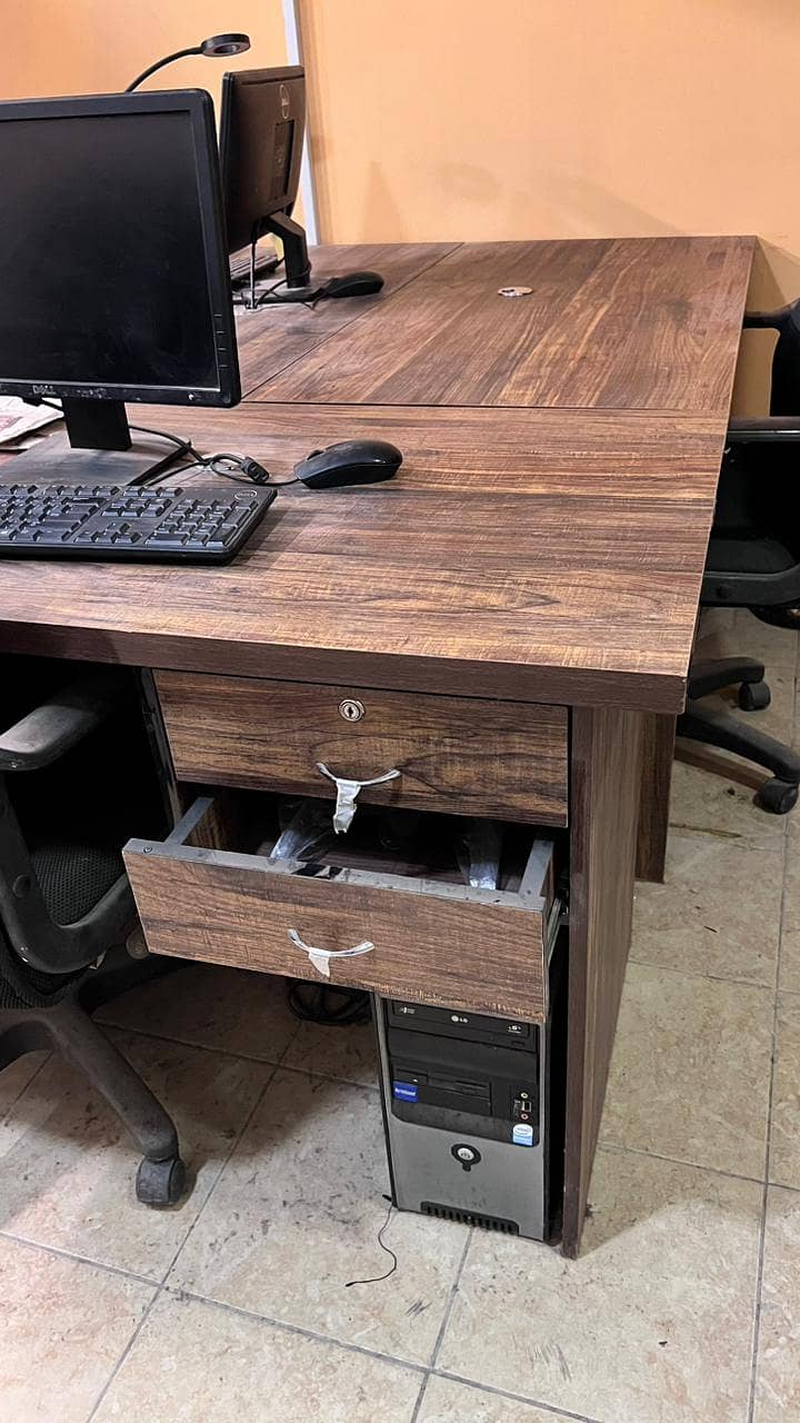 Best Quality 2 Office Tables for Sale | Work stations 0