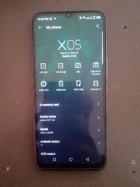 infinix hote 10 1