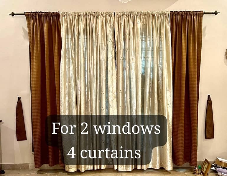 All 6 Curtains Package (9 x 6 ft) 1