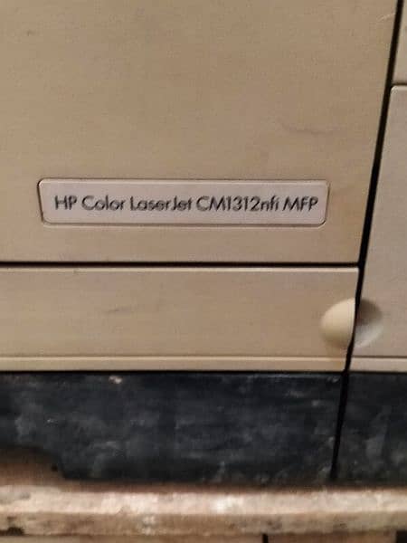 hp color laser jet cm1312nfi Mfp 1