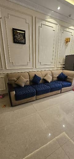 L shape modern sofa