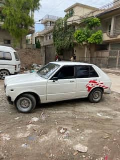 Toyota Starlet 1978 exchange possible with bike 0