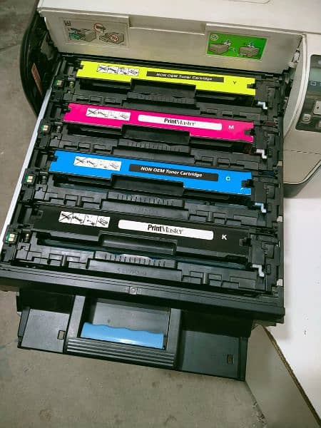 Hp printer k cartridge toner Refilling or compatible or orignal toner 2