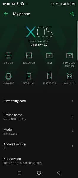 Infinix Note 10 pro 0