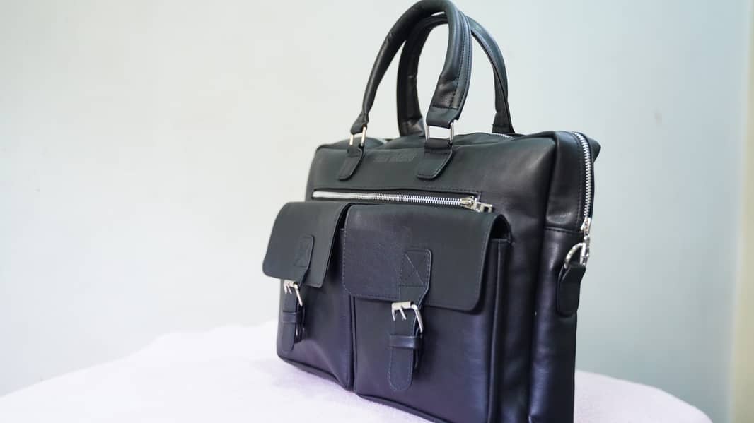 Leather Bag For Laptop Free Delivery 1-3 Days 3