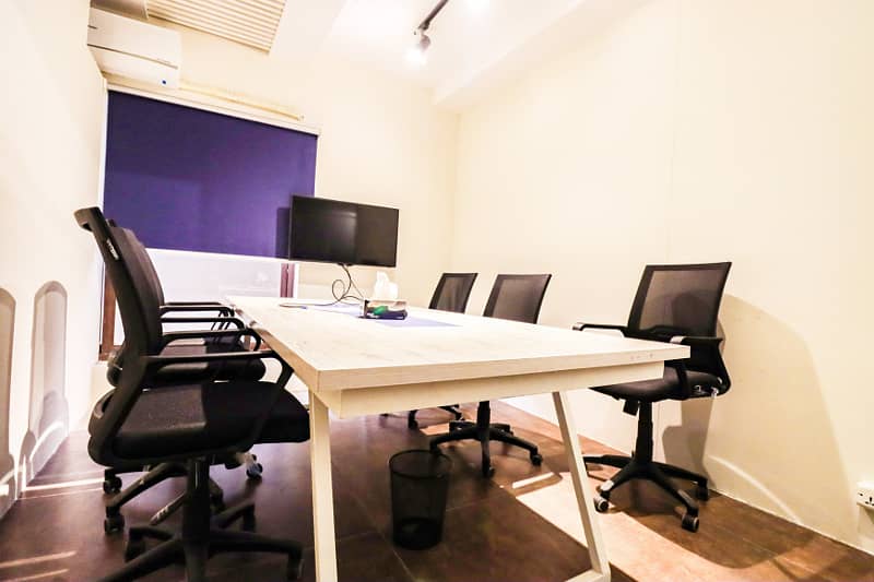 Fully independent furnished office for rent with services 6