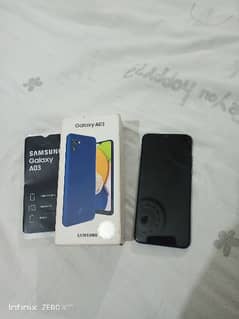 Samsung a03 3gb 32gb box battery out class read full add