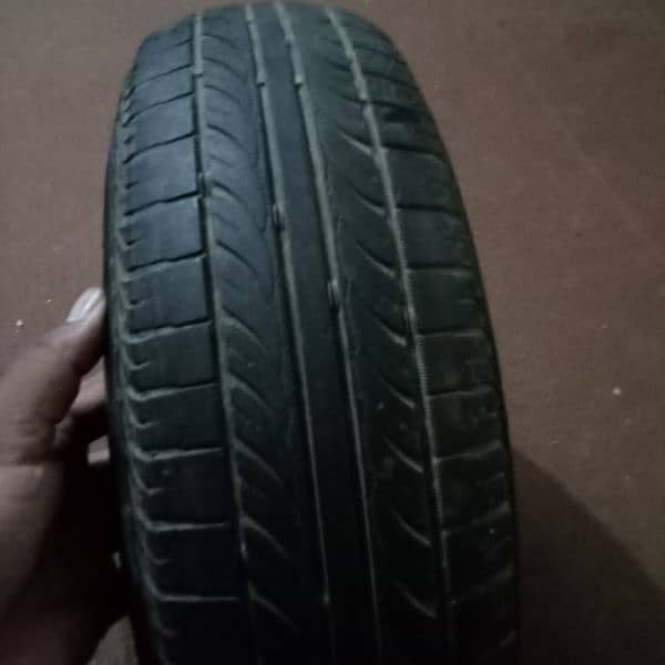spare tire available for mehran car jeniun condition 2