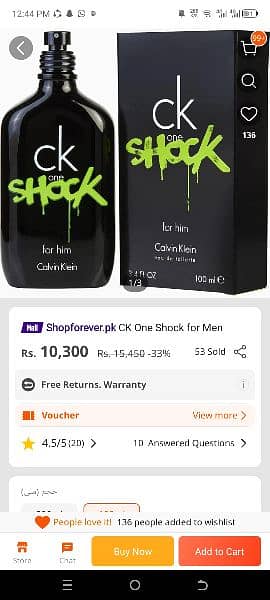 clavin kelvin one shock for men. . best long lasting 3