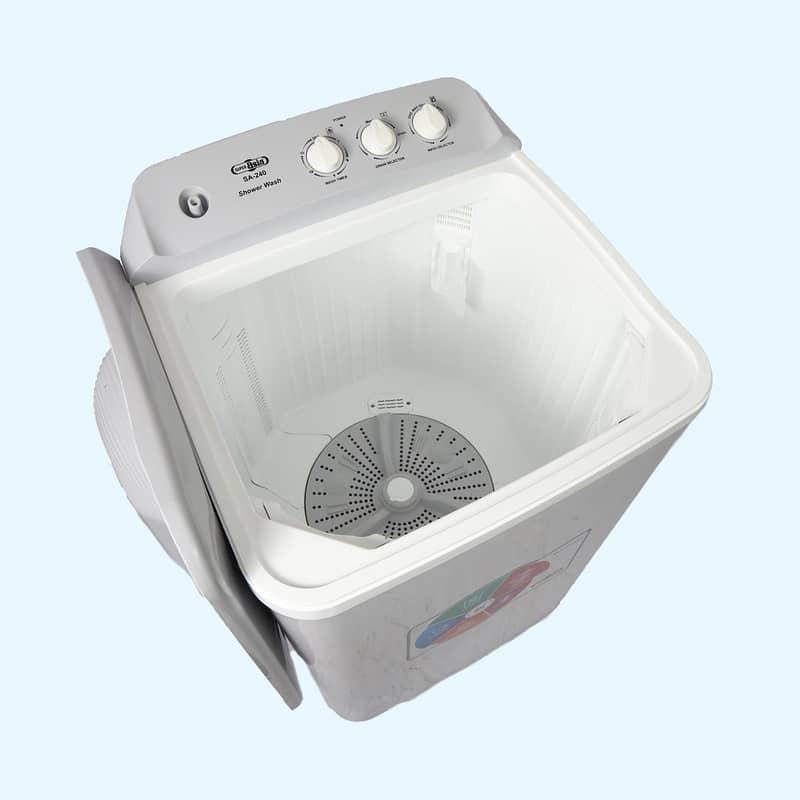 Super Asia Washing Machine (SA-240 SHOWER WASH) 1