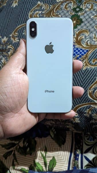 iPhone x pta approved 64gb baki ki details mara bio par hai 0