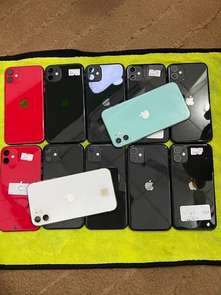 Iphone 11 64gb + 13 128gb Quantity Available 100% Water Pack 4