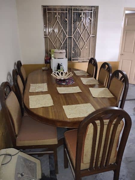 8chairs with big size dining table 5