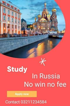 Work Permit Study in Russia Low Cost No Age Limit  Gateway To Europe