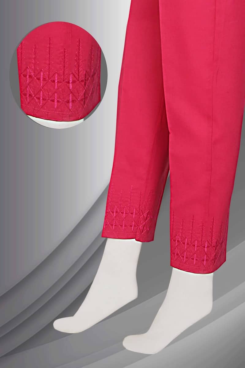 Ladies Cotton Trousers 4000 Pieces Lot for Sale, Embroidered Trousers 4