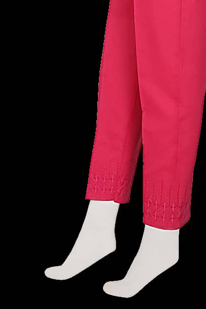 Ladies Cotton Trouser Bulk Lot sale | Plain and embroidered Trousers 7