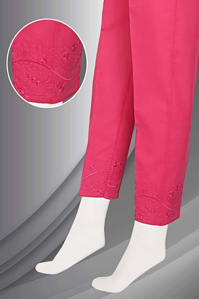 Ladies Cotton Trouser Bulk Lot sale | Plain and embroidered Trousers 11