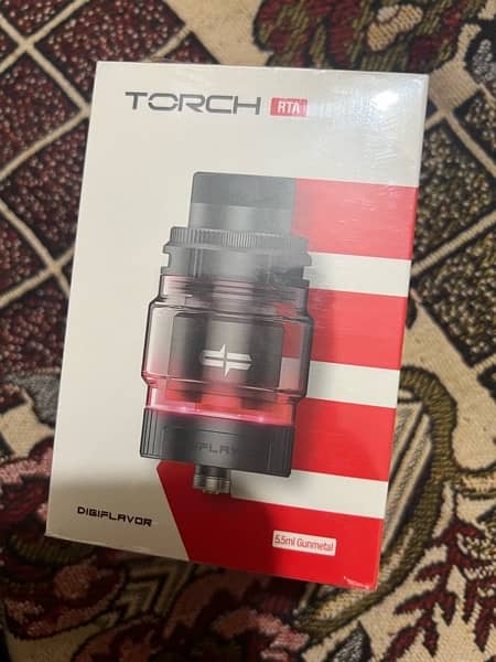 Digiflavor Torch RTA Tank – 5.5ml Capacity 0