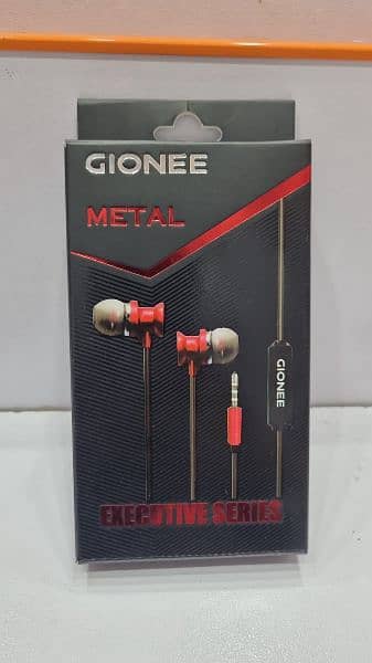 GIONEE METAL HANDFREE WITH LEFT RIGHT 1