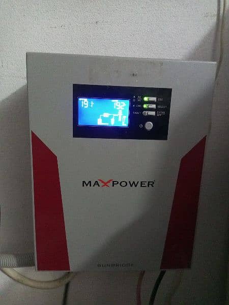 1.2Kw complete solar system tublar 260AH battery 1