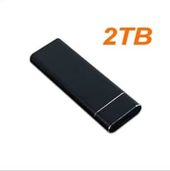2TB External SSD Drive With Casing