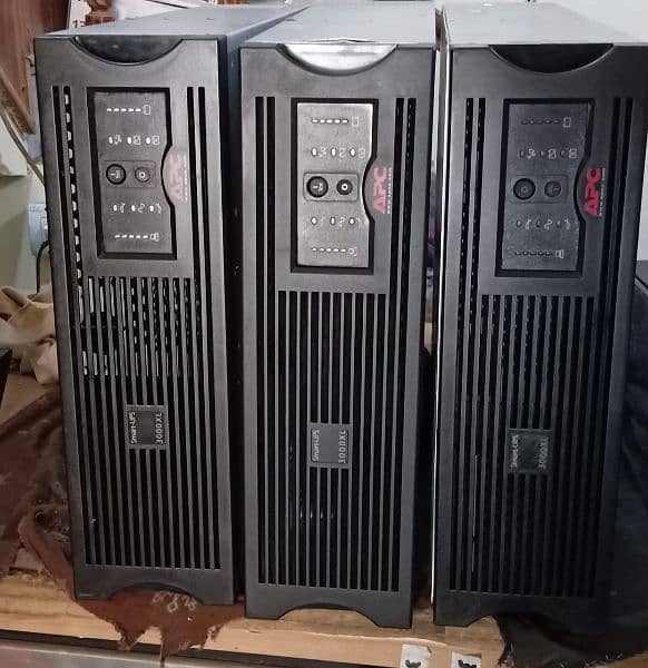 APC smart ups all models available 650va/750va/1kva/3kva/5kva 11