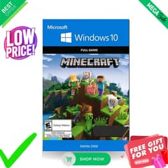 100% Orignal Minecraft Windows Edition