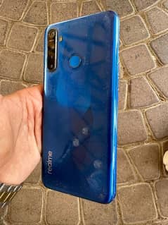 Realme 5s 4/128 with box arjent sell