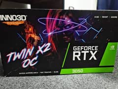 Rtx 3050 8gb and Gtx 1070 8gb with box GPU Graphic card