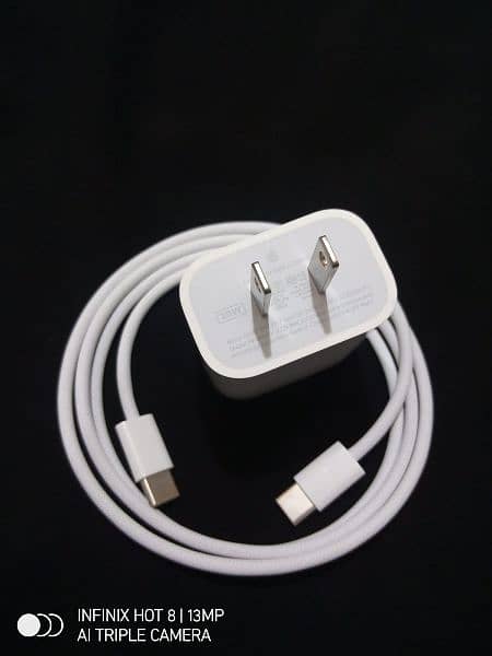 iphone 15pro max Charger Or Cable new 20watt 100% original. 0