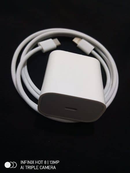 iphone 15pro max Charger Or Cable new 20watt 100% original. 1