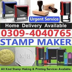 Paper Embossed Stamp Maker Letterhead Wax Rubber Stamp Making Machine