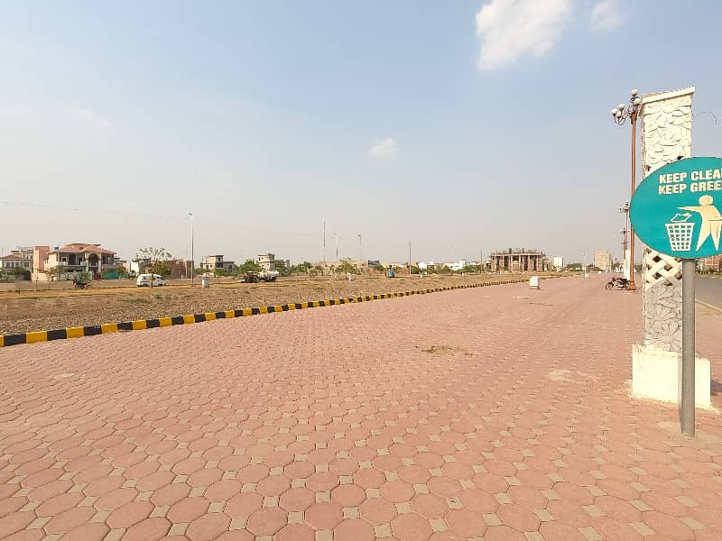 Buy A Centrally Located 6 Marla Commercial Plot In Park View City - Tulip Block 2