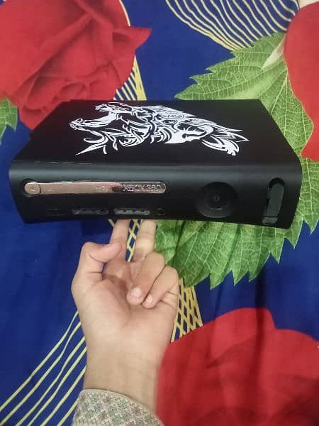 Xbox360 Jasper 500GB with 91games also two controllers for sale 5