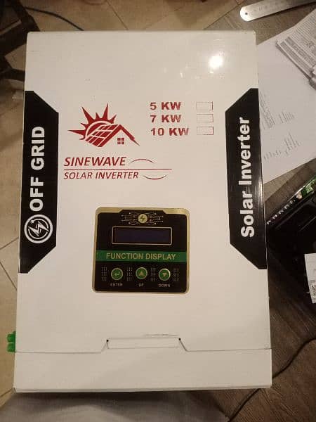 SINEWAVE SOLAR INVERTER 7 KW 2