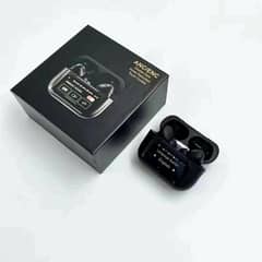 Black AirPods Pro 2 Touch LCD ANC