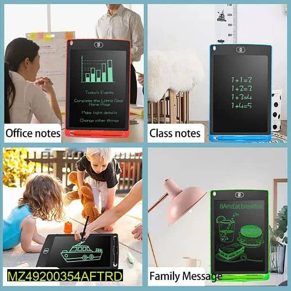 8.5 inches LCD writing book with magic pen 0