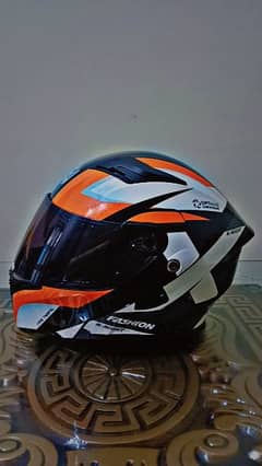 Dot Certified Moduler Helmet Orange