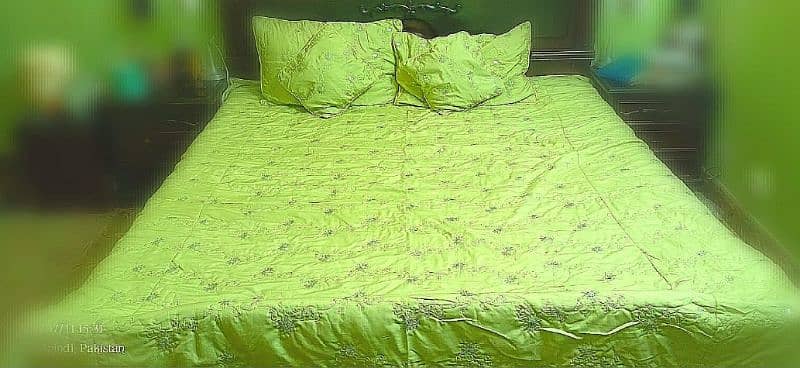 fancy  bridal bedsheet 0