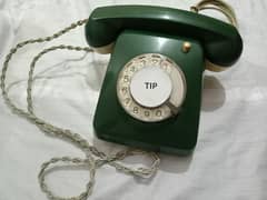 antique telephone set