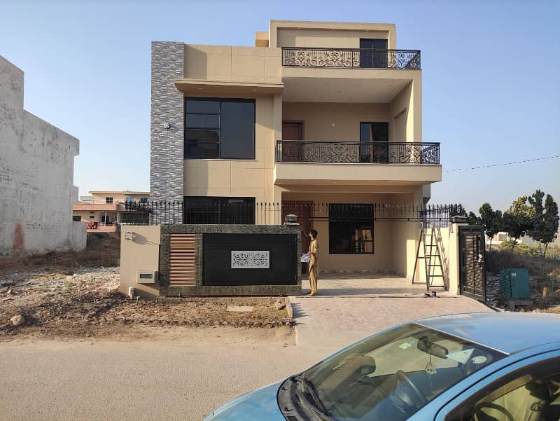 10 Marla Brand New House Available For Sale in D-17 Islamabad. 10