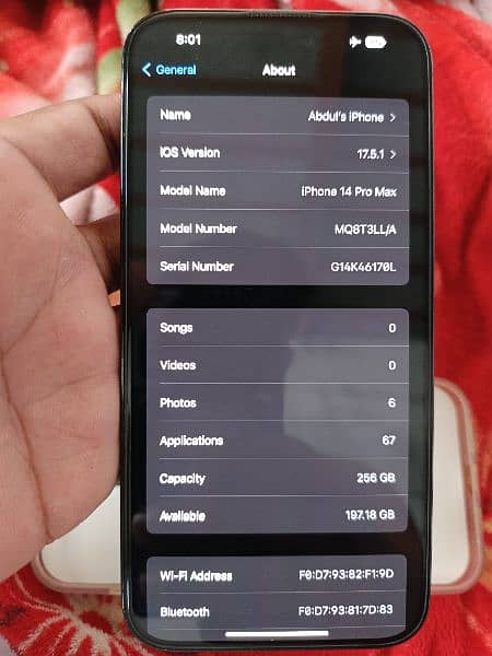 Iphone 14 Pro Max 256 GB JV Complete Box 2