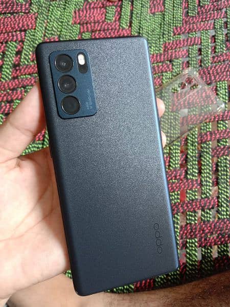 Oppo Reno 6 pro 5G 12/256 10/10 Ful Box With Orgnl Handre tk and chrgr 1