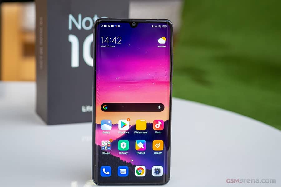 Xiaomi Note 10 Lite in Used Condition with Edge Display 7/10 0