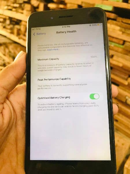 iPhone 7plus PTA approved 128gb 4