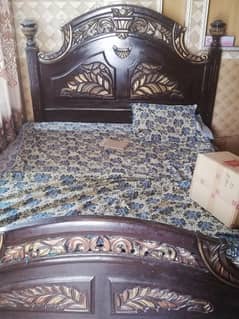 Double Bed with matrix